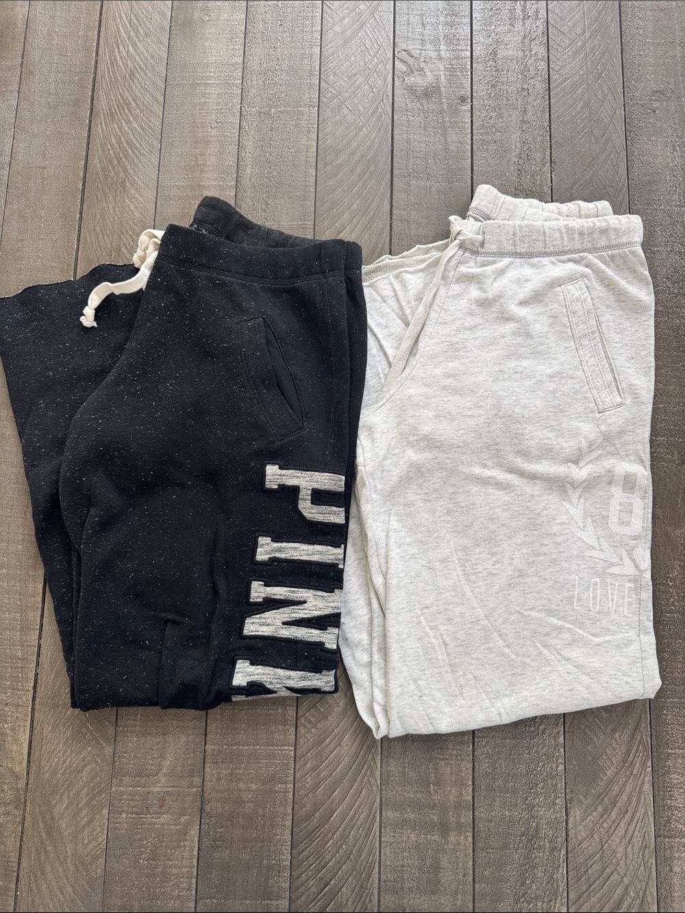 PINK Victoria's Secret Boyfriend Sweatpants bundle
